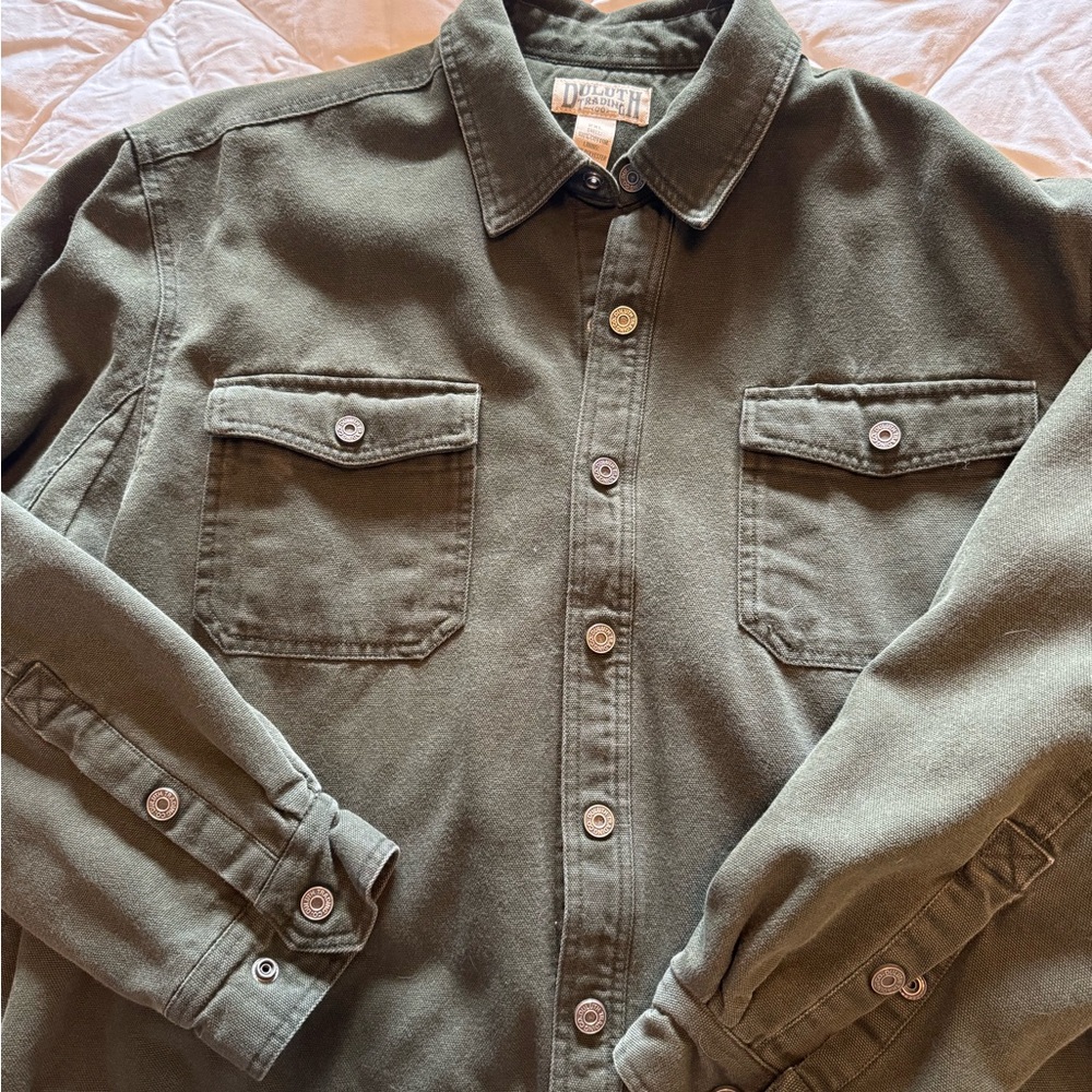 Men’s Duluth Trading FireHose Canvas, Lined Shirt